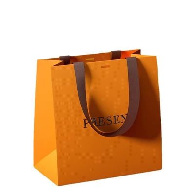 quality Encomenda personalizada Aceitável Boutique Shopping Bolsa De Papel com impressão de logotipo personalizado factory
